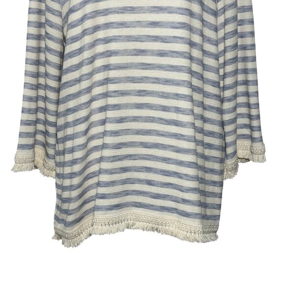 J Jill SZ L Coastal Nautical Striped Top - Picture 6 of 9
